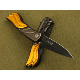 OEM COLUMBIA GOLDEN PHOENIX FOLDING BLADE KNIFE UDTEK00203